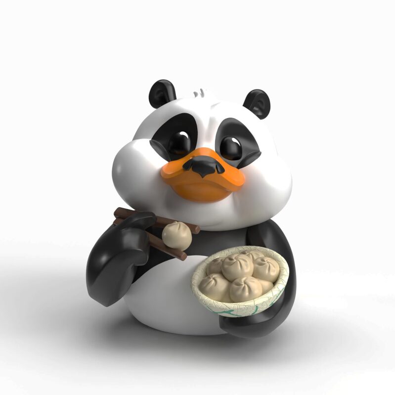 Po Duck Vinyl Figure from Kung Fu Panda - Collectible Boxed Edition