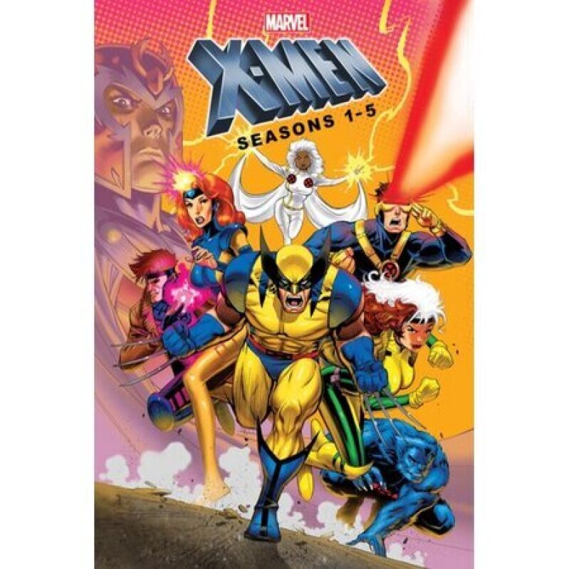Marvel X-Men Seasons 1-5 Bundle - A Must-Have for Comic Enthusiasts