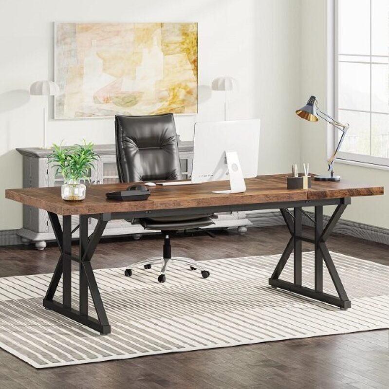 Maximize Your Workspace with the Tribesigns Executive Desk