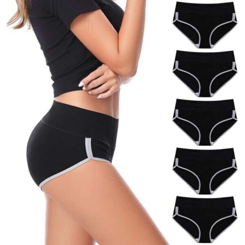 CAILECOTTON Women's Cotton Underwear Pack of 5 - Premium Quality