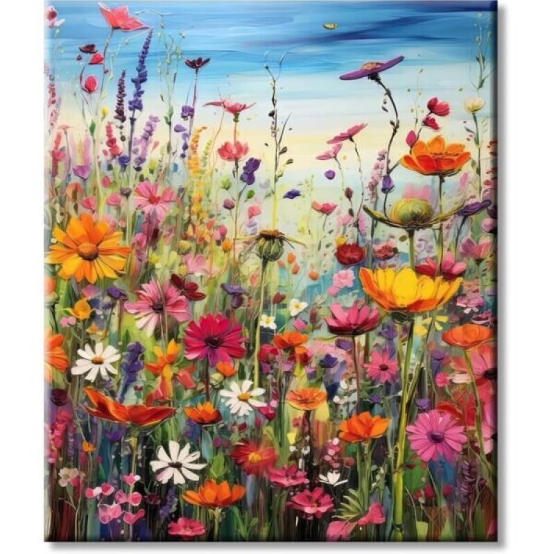 Vibrant Floral 1000-Piece Adult Jigsaw Puzzle - 53% Off
