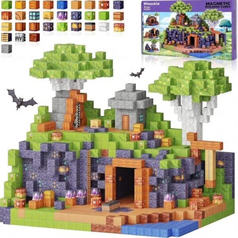 Minoskia Magnetic Building Blocks - 60% Off