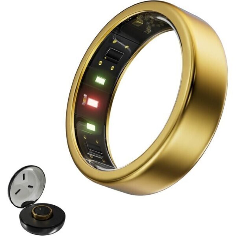 Orvyna Smart Ring: Titanium Health Tracker with Sleep, Heart Rate & SPO₂ Monitoring - 50% Off