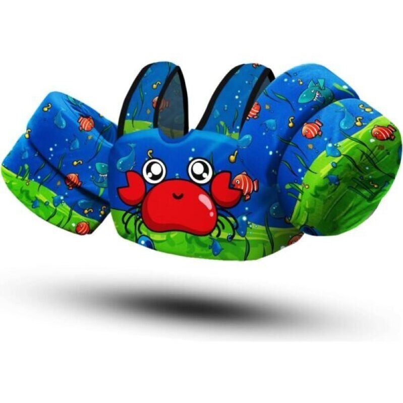 Chriffer Toddler Floaties Swim Vest for 30-50 Pounds with Arm Wings, 50% Off