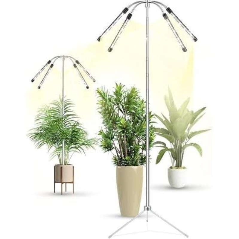 Full Spectrum Adjustable Grow Light for Plants - 75% Discount