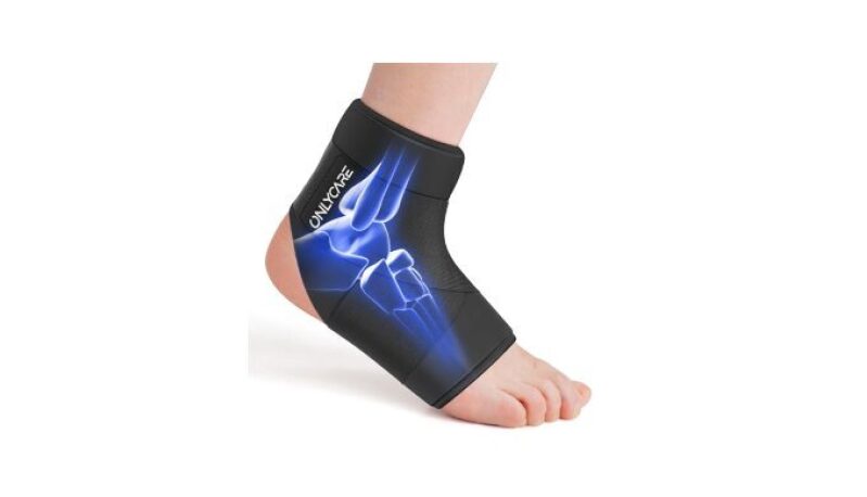 ONLYCARE Ankle Ice Pack Wrap for Swelling - Ultimate Relief for Sprained Ankles