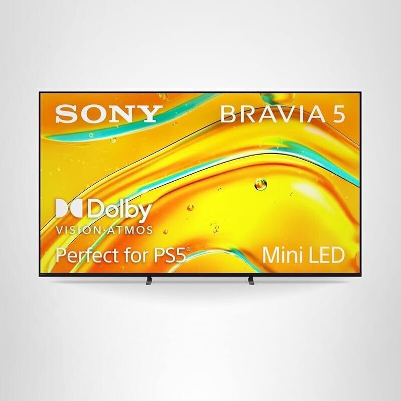 Sony BRAVIA 5 65-in Mini LED 4K Smart Google TV - Perfect for PS5