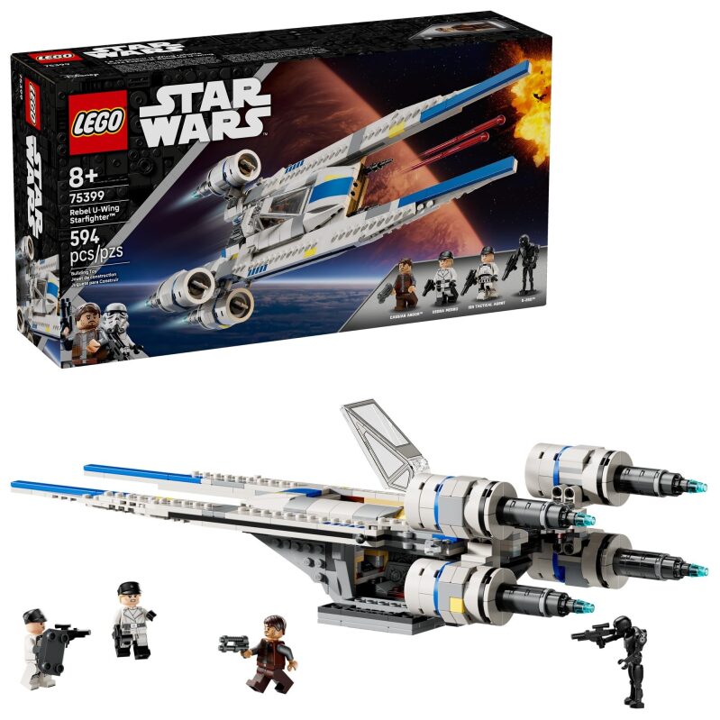 LEGO Star Wars Rebel U-Wing Starfighter Building Set - Epic Missions Await