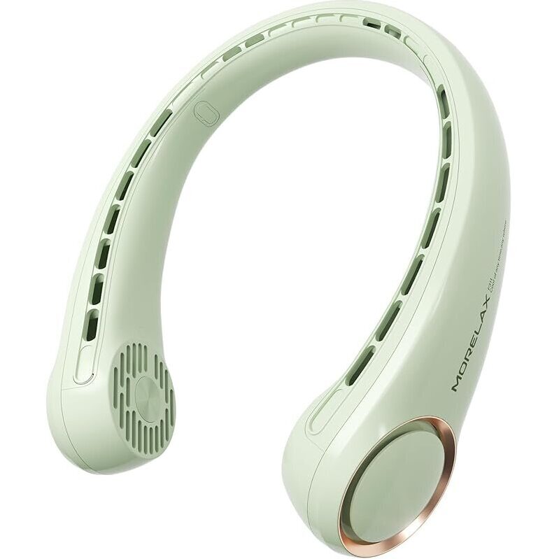 Morelax USB Rechargeable Neck Fan - Cool and Convenient Portable Fan