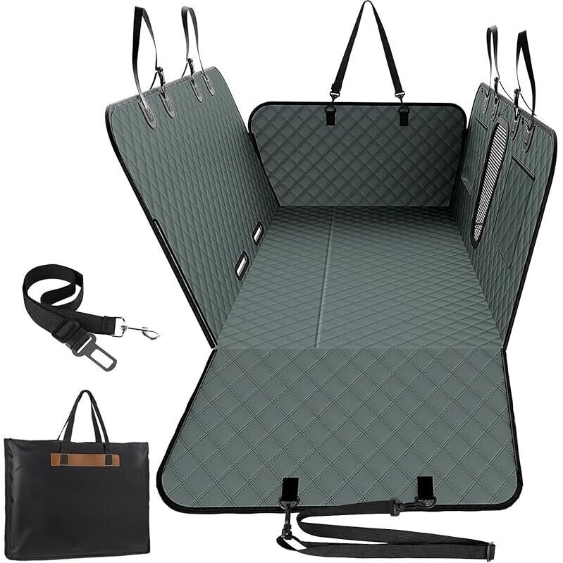 Heavy Duty Dog Car Seat Cover for Back Seat - Premium Protection