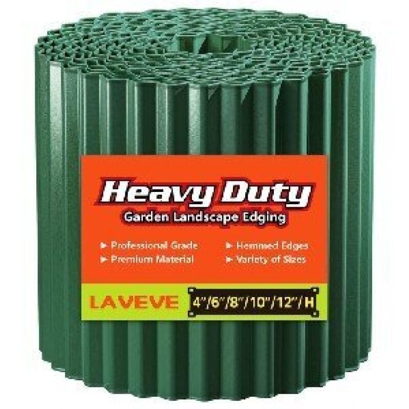 Heavy Duty Garden Landscape Edging 6'x10' - Professional Grade