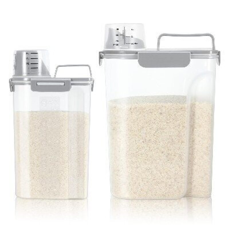 TBMax Airtight Storage Canisters Set of Two
