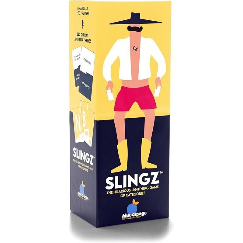 Slingz by Blue Orange: Fast and Hilarious Word Card Game
