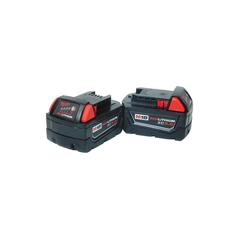 Milwaukee M18 RedLithium XC 5.0Ah Battery - 2-Pack Deal
