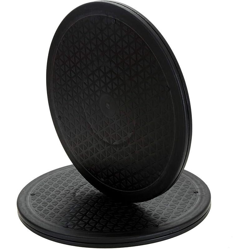 2pk Heavy Duty Rotating Swivel Stand - 12-Inch with Steel Ball Bearings