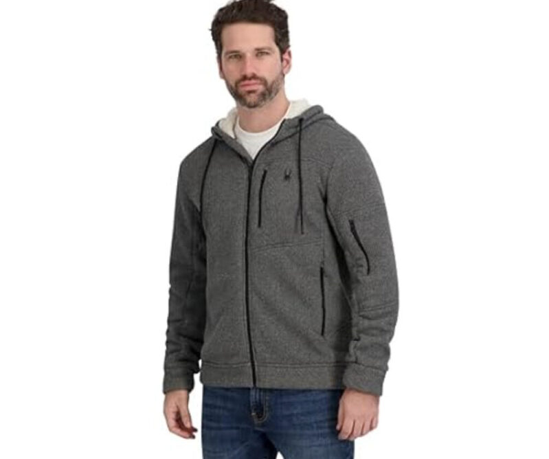 Spyder Men's Fleece Hoodie - Perfect for Cold Weather