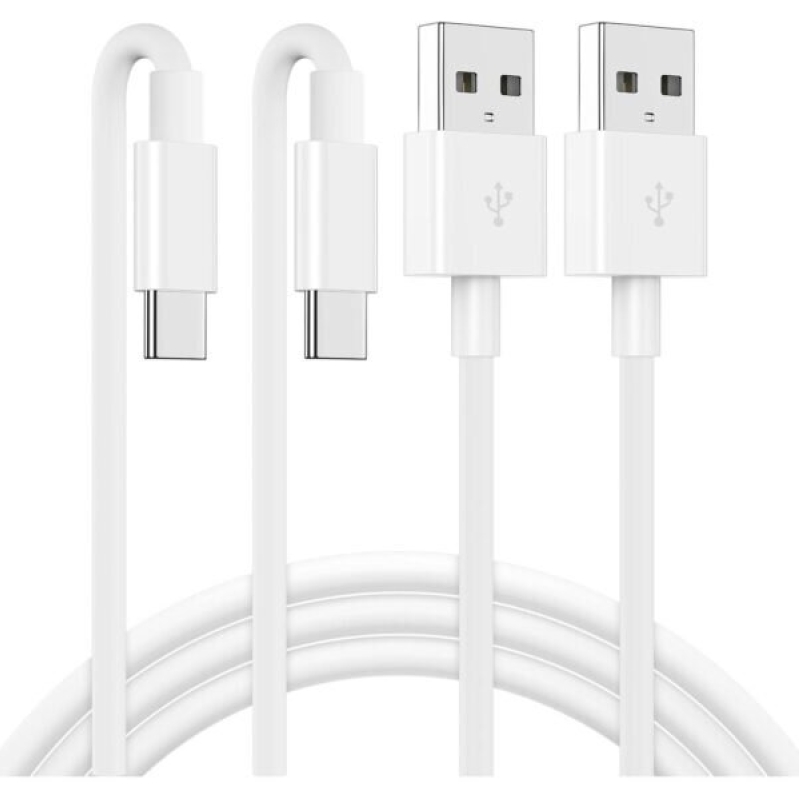 2-Pack 3ft USB A to USB C Carplay Cable for Apple iPhone 17 Pro Max/17 Air/16 Plus/15 and iPad