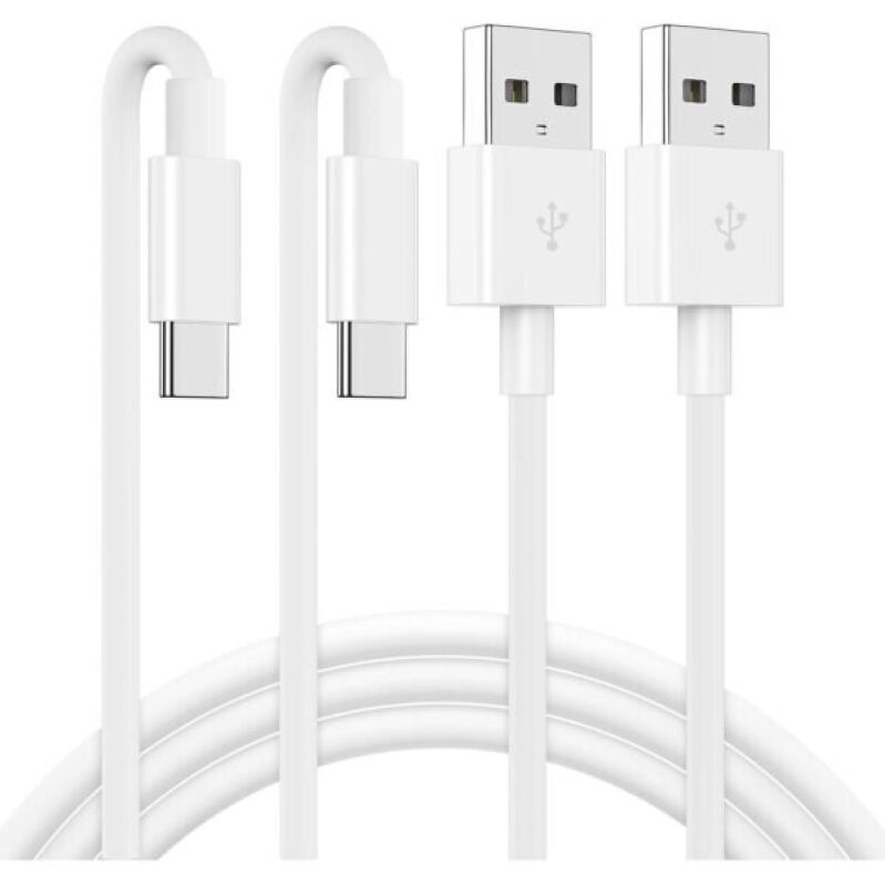 2-Pack 3ft USB A to USB C Carplay Cable for Apple iPhone 17 Pro Max/17 Air/16 Plus/15 and iPad