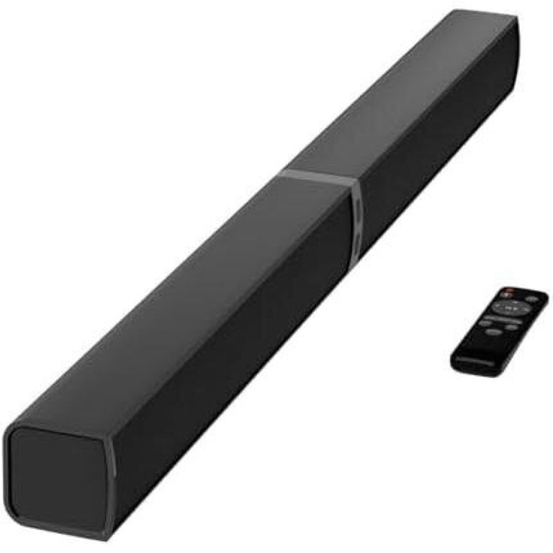 Upgrade Your Home Theater with MZEIBO Soundbar - 80W Powerful Audio, Detachable Subwoofer