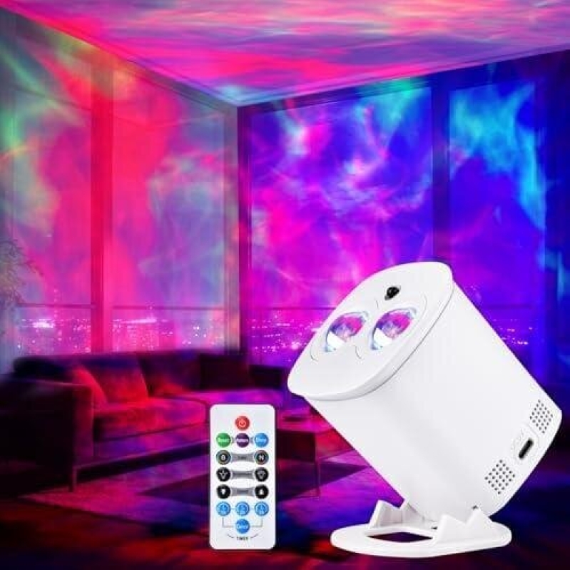 星云 Remote Control Timing/Bedroom Projection Lamp - 67% OFF