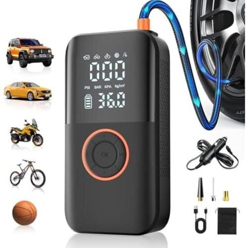 150PSI Dual Power Smart Tire Inflator - 70% Discount