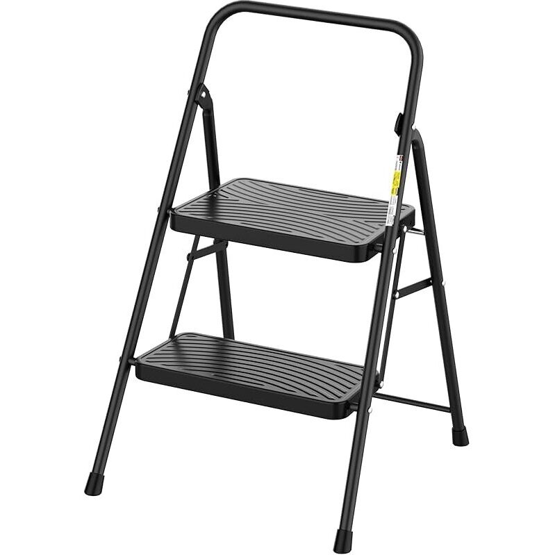 HBTower 2 Step Ladder Step Stool - Compact & Lightweight