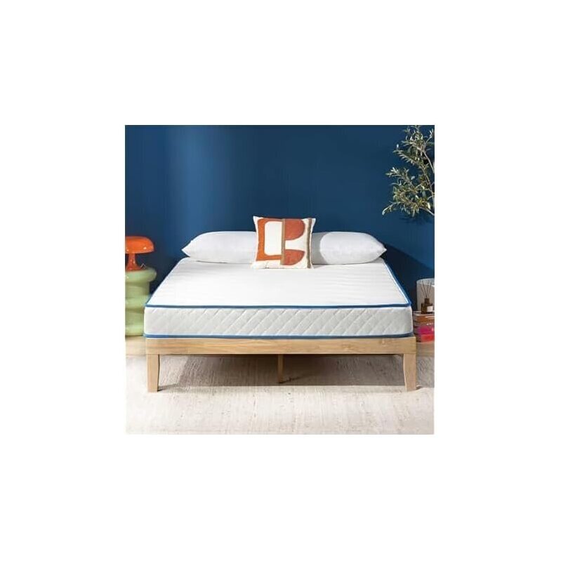 Best Price Mattress 8-Inch Bonnell Spring Hybrid Mattress, Full