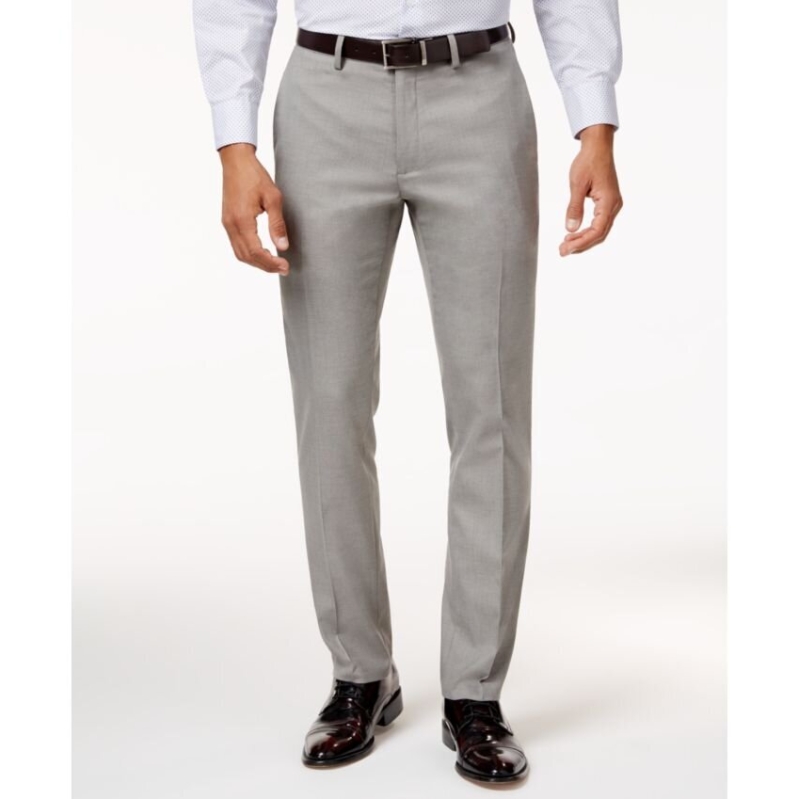 Kenneth Cole Reaction Mens Slim-Fit Stretch Dress Pants - Modern, Crisp Look