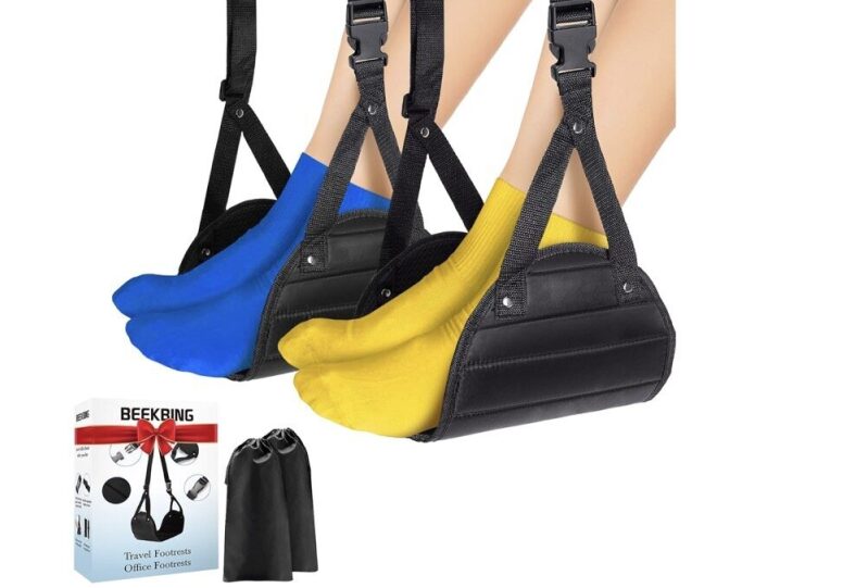 Comfortable Travel Footrests for Airplanes, Office, and Long-Distance Travel