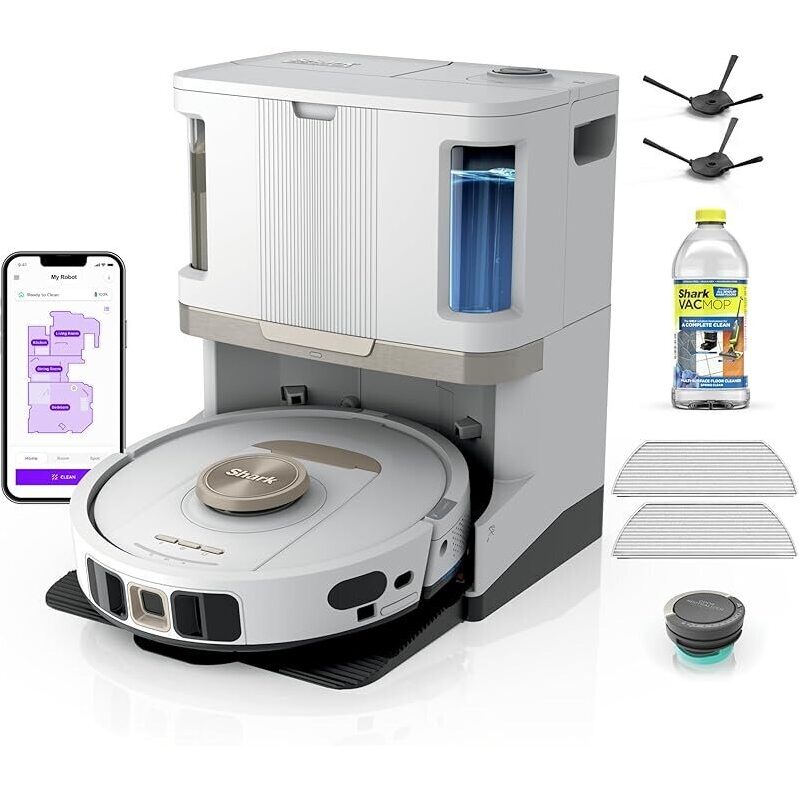 Shark Stratos 2-in-1 Robot Vacuum & Mop - Hands-Free Cleaning