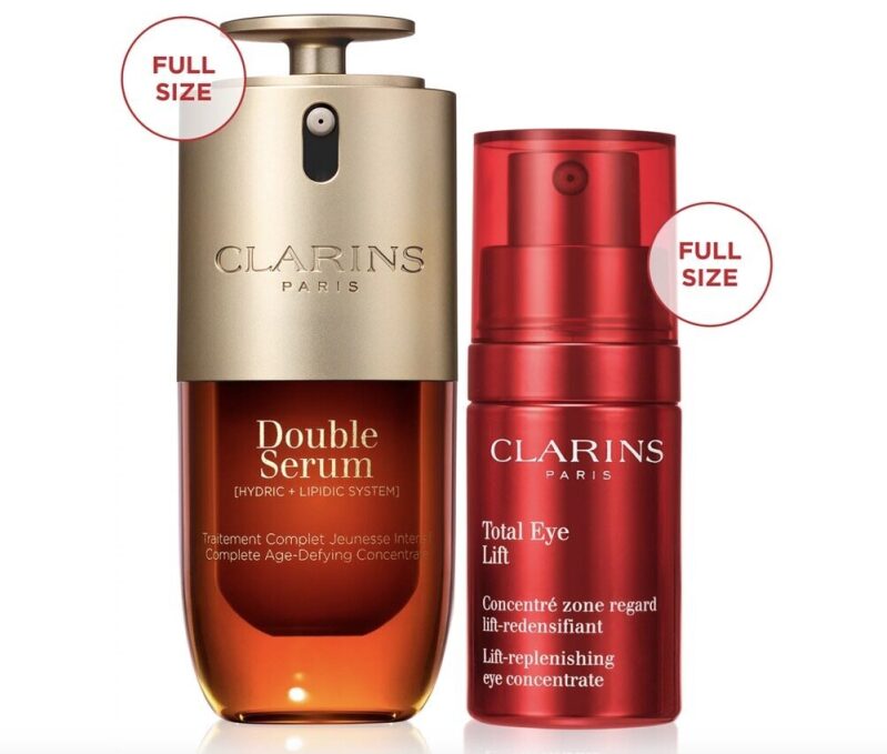 Clarins Double Serum & Total Eye Lift - Ultimate Skin Renewal