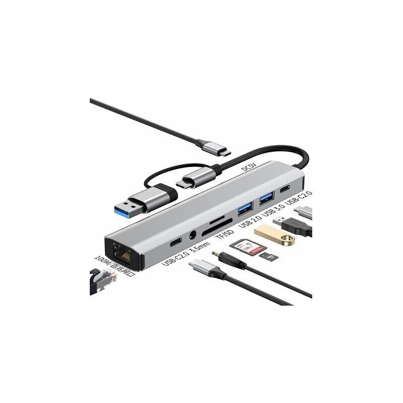 Boost Your Laptop's Potential with 9-in-1 USB-C Hub
