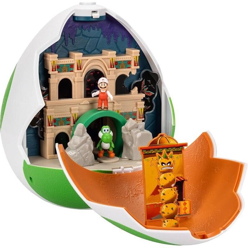 Super Mario Galaxy Movie 9-Inch Yoshi Egg Playset