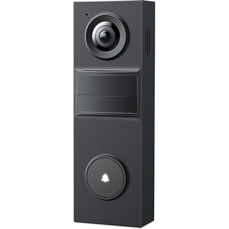 Tapo D205 2K Wired Smart Video Doorbell: Discreet, High-Resolution Home Monitoring