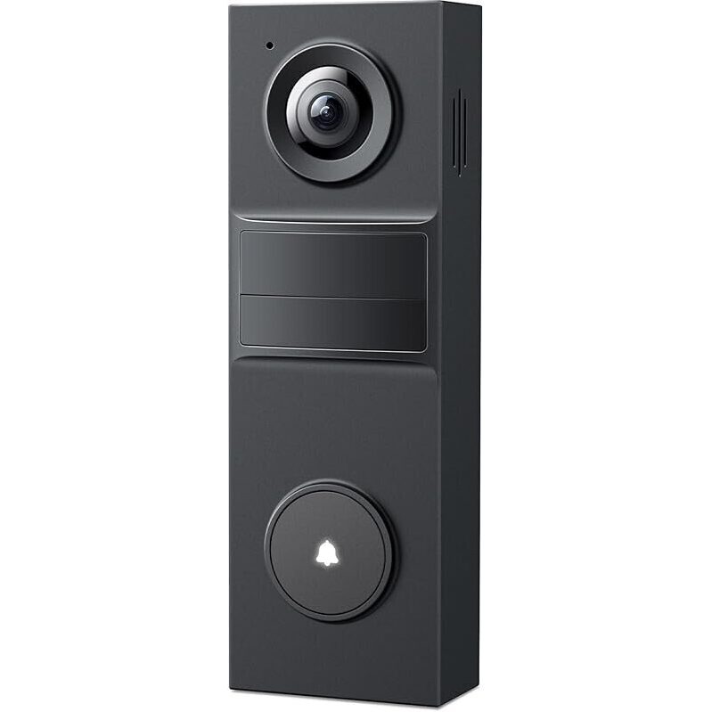 Tapo D205 2K Wired Smart Video Doorbell: Discreet, High-Resolution Home Monitoring