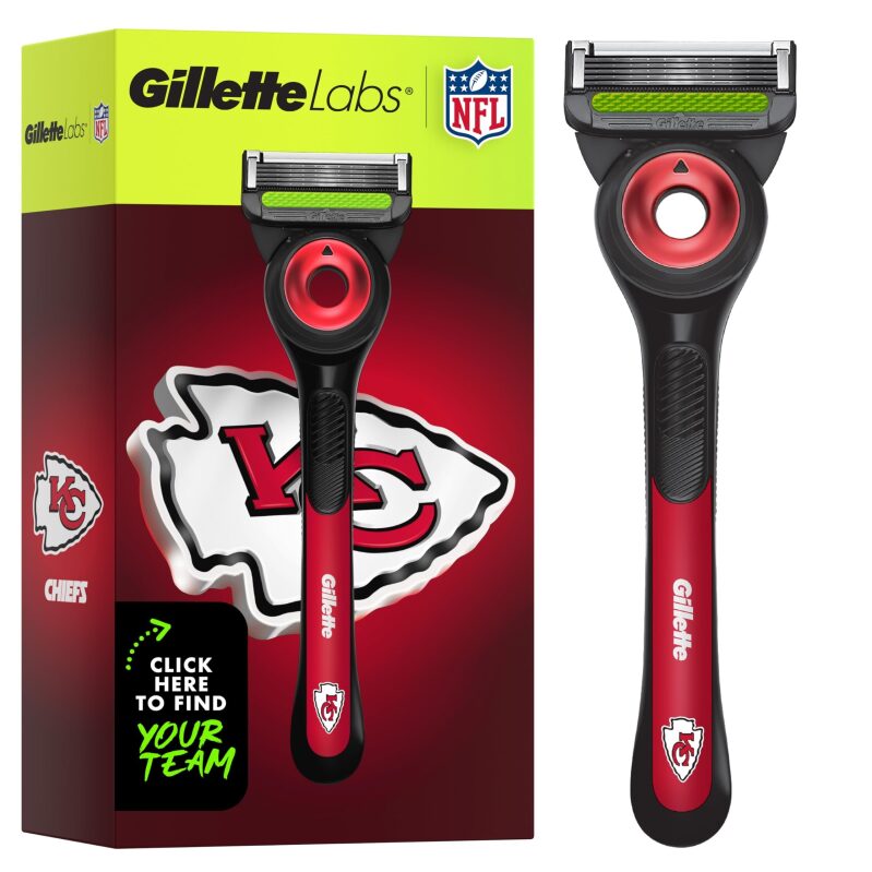 Gillette Labs Special NFL Chiefs Edition Shaving Razor - NFL Chiefs Edition
