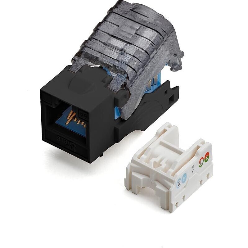 TRUE CABLE Cat6A Toolless Keystone Jack - High-Speed Networking Solution