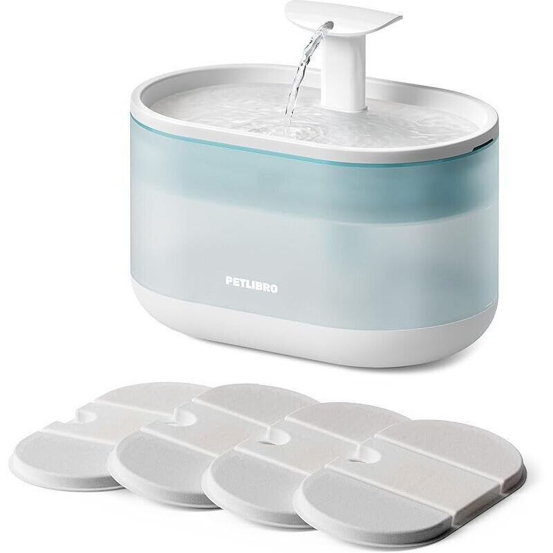 PETLIBRO Ultra Quiet Cat Water Fountain - 71fl oz/2.1L