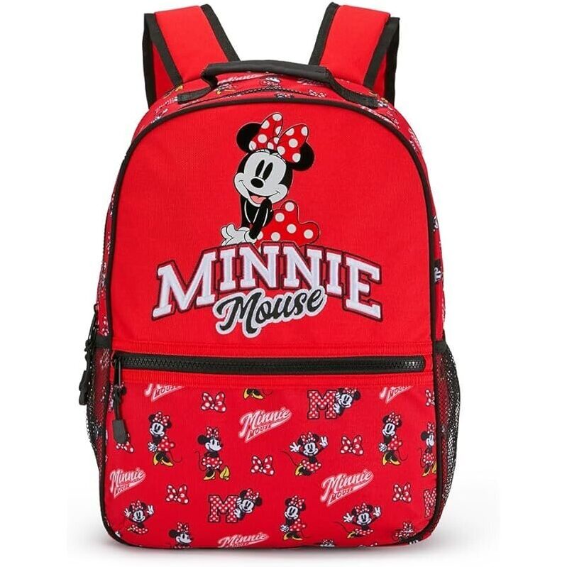 Disney Minnie Mouse Collegiate Backpack - Ideal School Bag for Kids