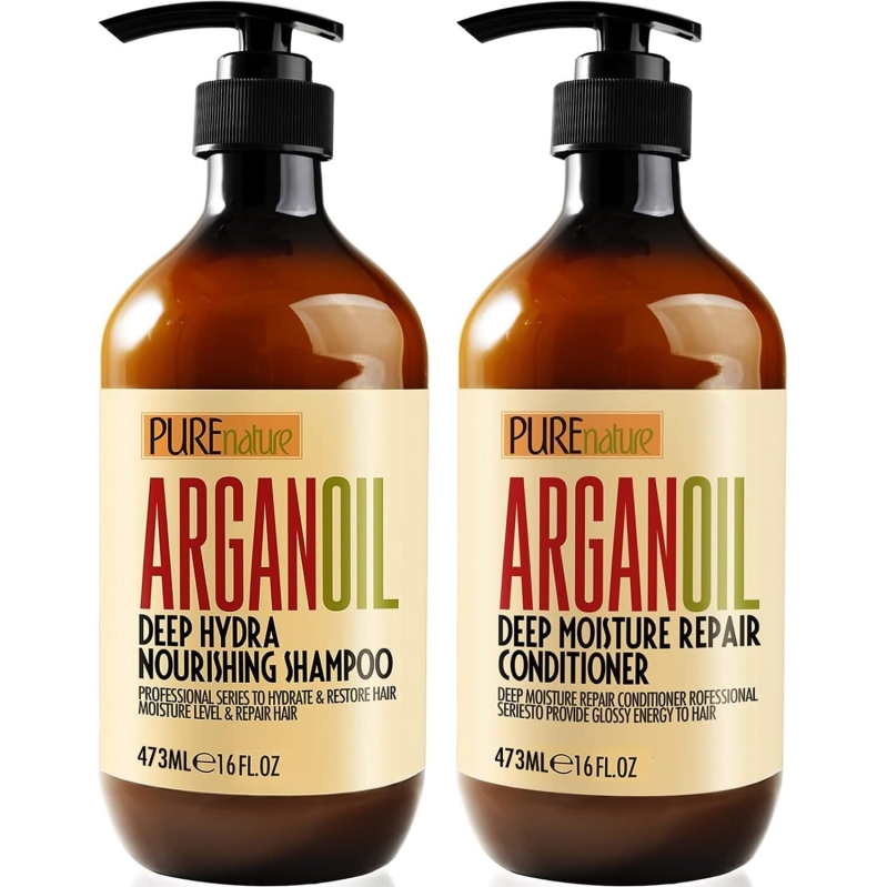 Pure Nature Lux SPA Argan Oil Shampoo and Conditioner Set