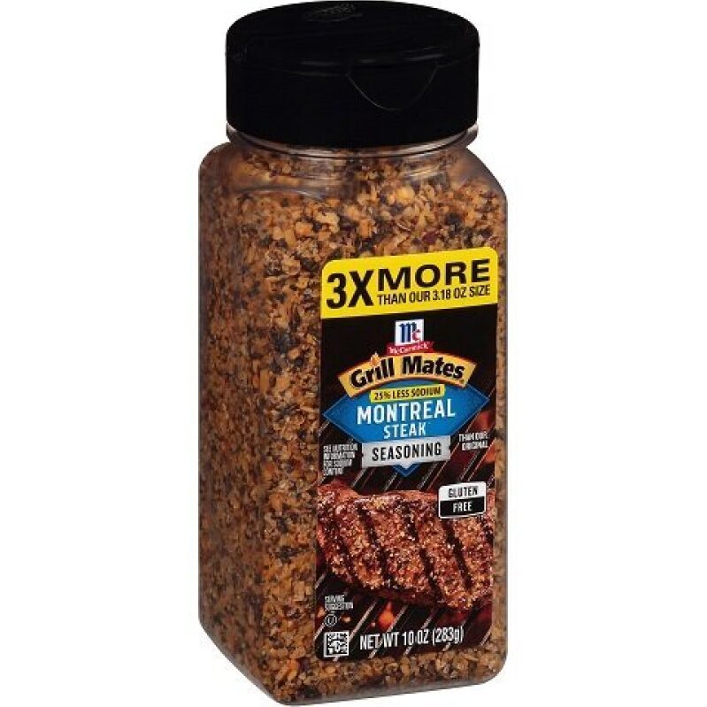 Low Sodium Montreal Steak Seasoning - Great Deal