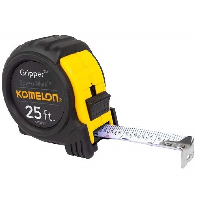 Komelon SM5425 Steel Tape Measure - 25ft, $6.12 Deal