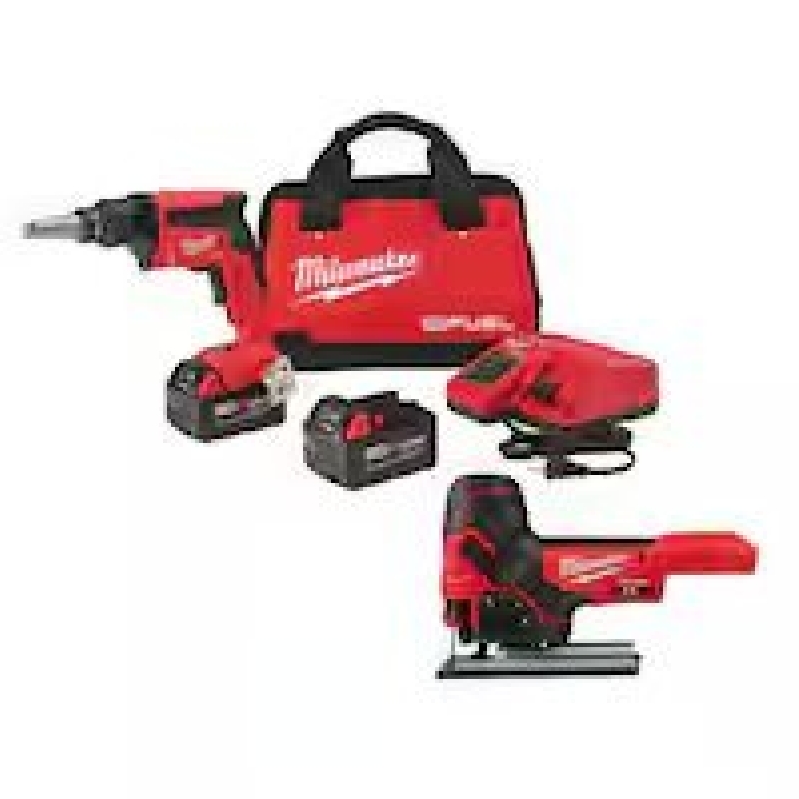 Milwaukee M18 FUEL 18V Cordless Drywall Screw Gun Kit