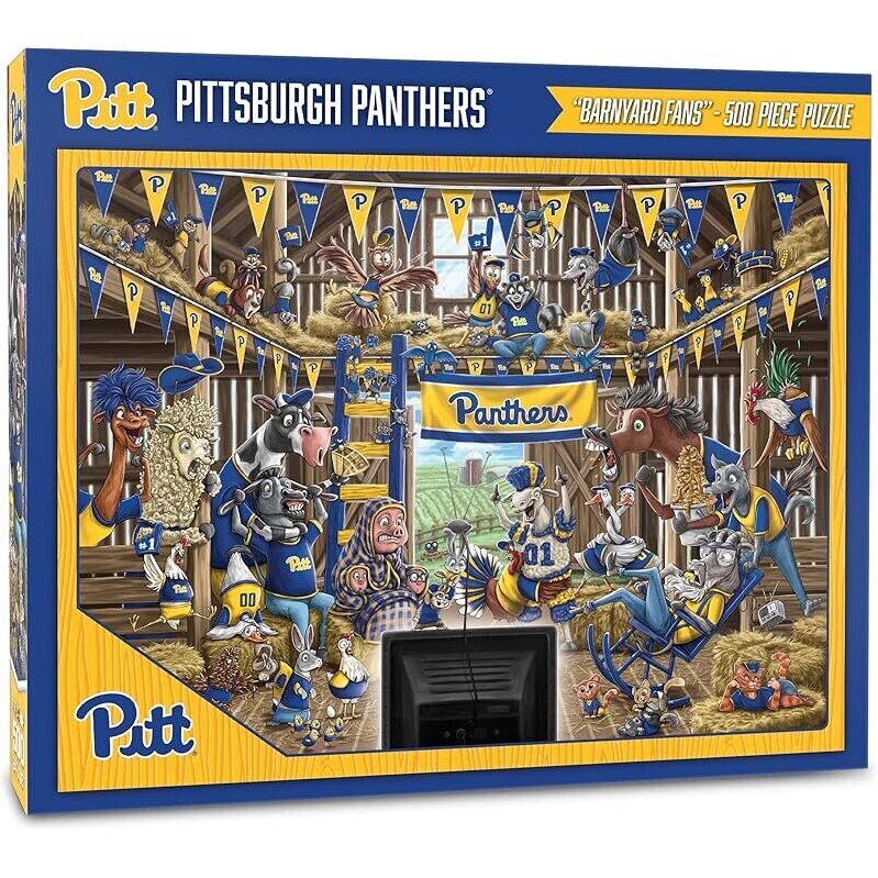 YouTheFan NCAA Pittsburgh Panthers 500-Piece Puzzle: Perfect for Fans