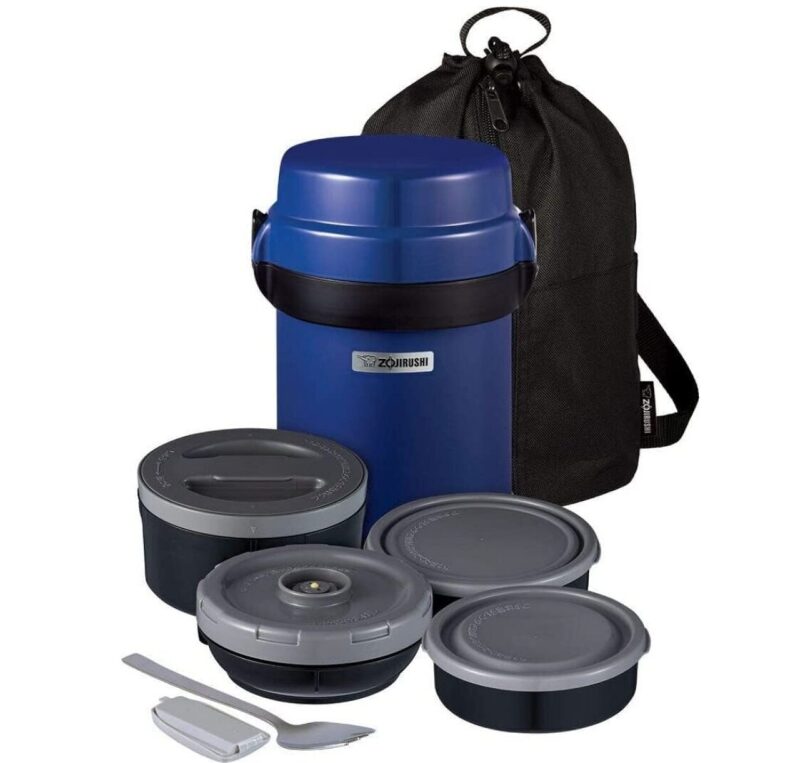 Zojirushi Stainless Steel Bento Box Set - Prime Exclusive