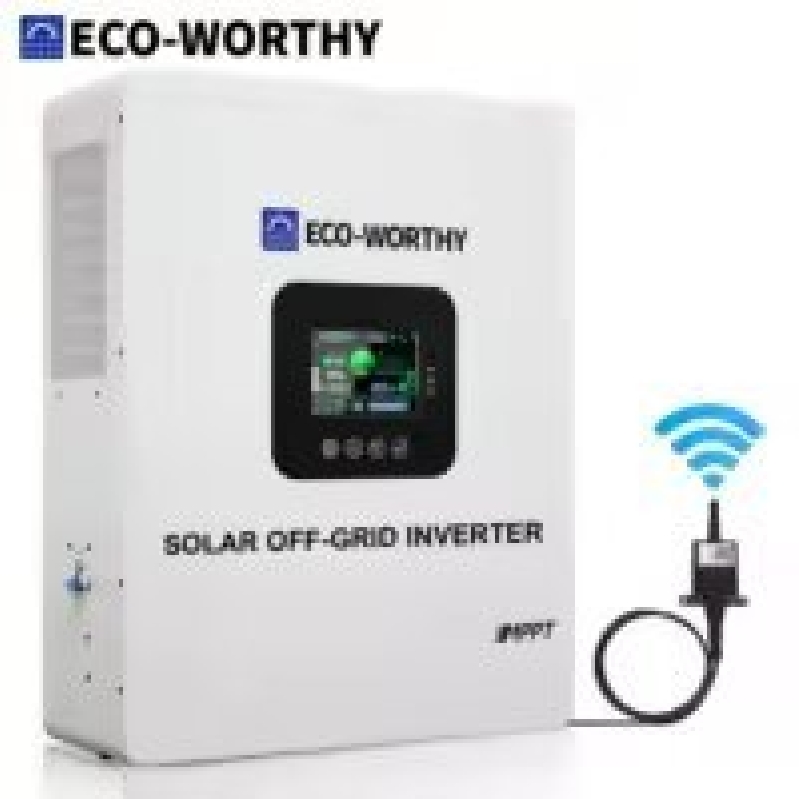 High-Efficiency ECO-WORTHY UL1741 5000W 48V Solar Inverter Charger
