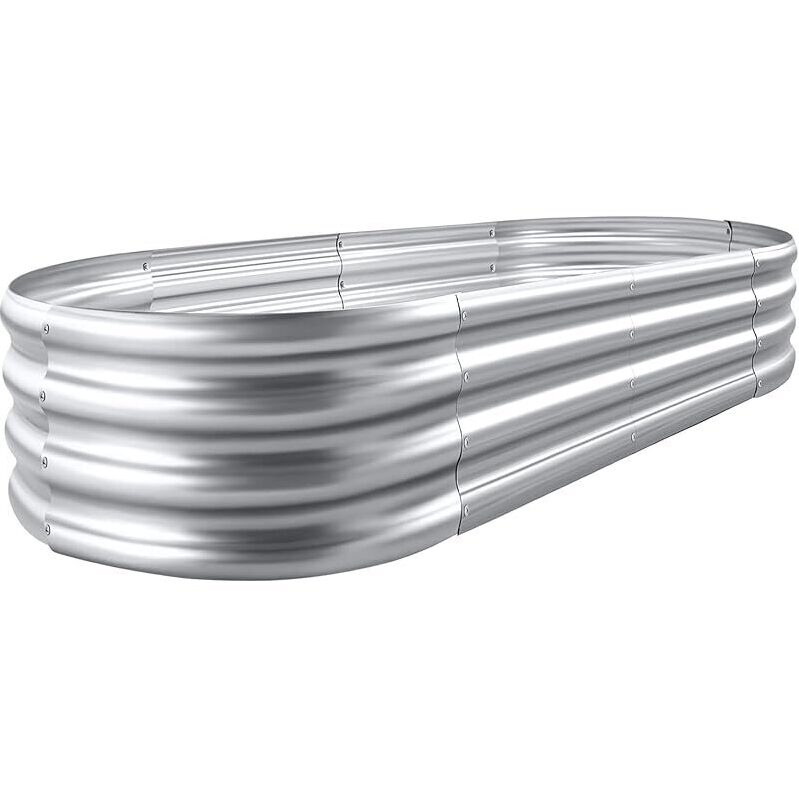 Durable Galvanized Raised Garden Bed Kit for Smart Gardening