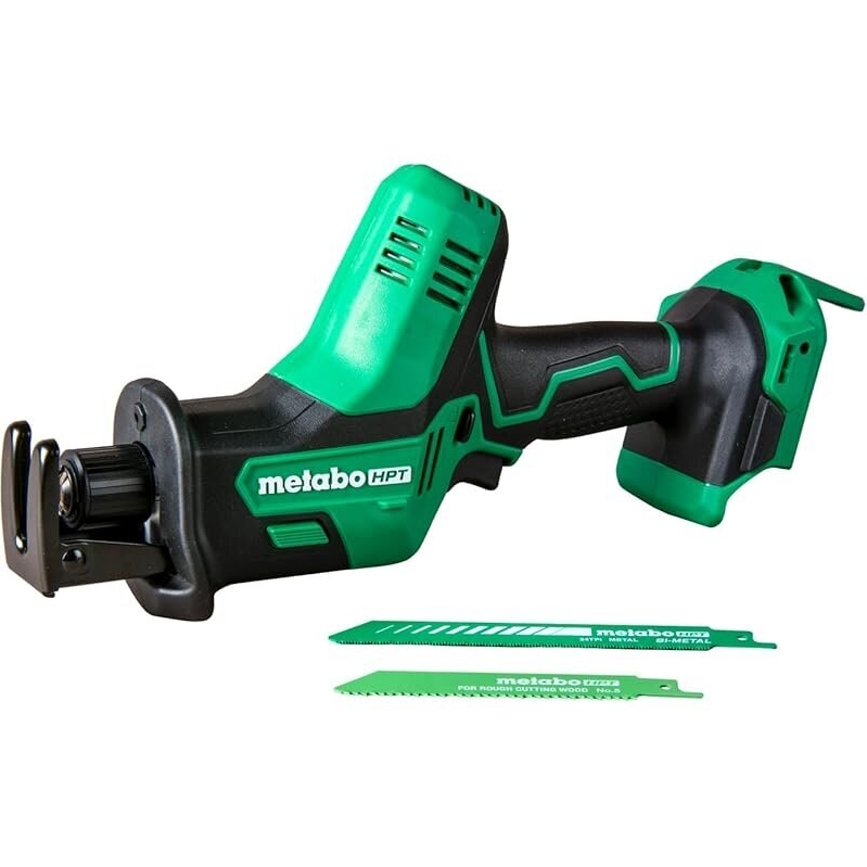 Metabo HPT 18V Cordless One-Handed Reciprocating Saw - Lightweight and Compact Design