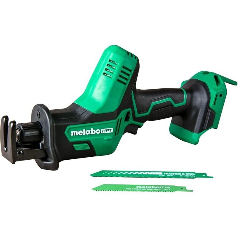 Metabo HPT 18V Cordless One-Handed Reciprocating Saw - Lightweight and Compact Design