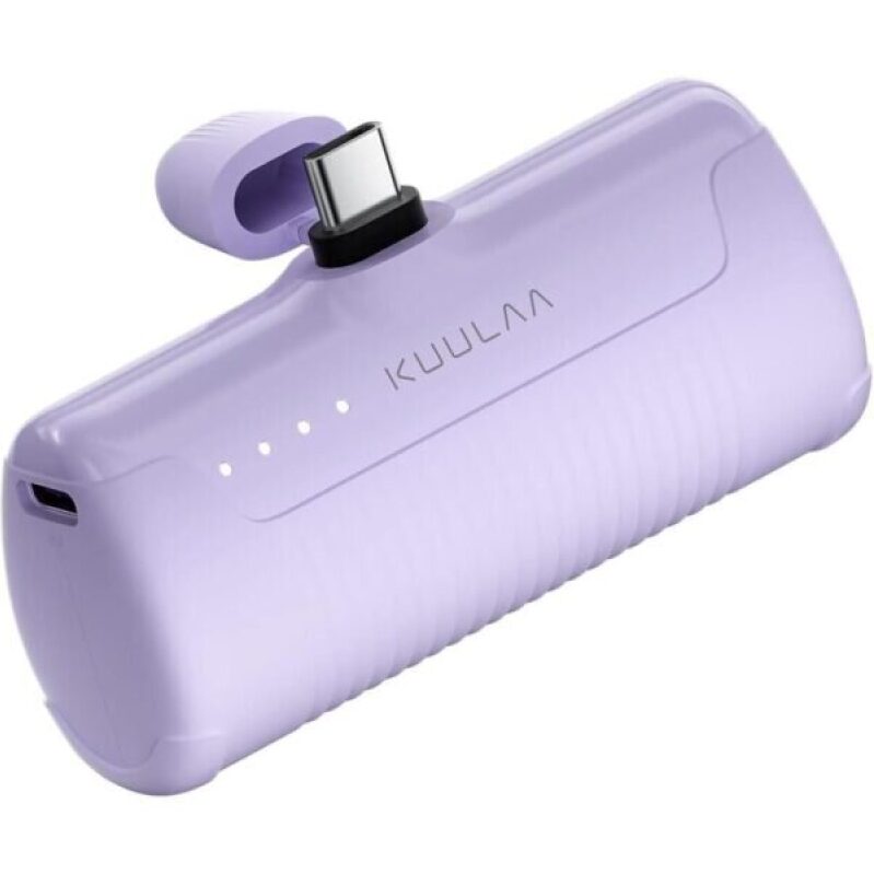 Kuulaa 4500mAh Portable Charger with USB C - Perfect for On-the-Go Charging